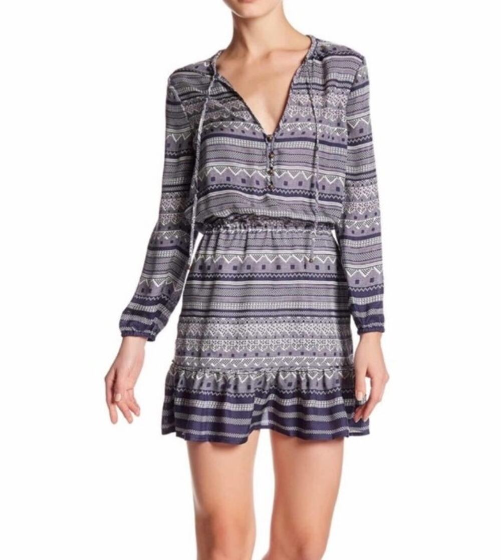 NWT Veronica Beard Agathe Dress, 100% Silk, Size 8